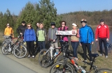 OTWARCIE SEZONU ROWEROWEGO 2014 PRZEZ KOŁO PTTK W POŁAŃCU