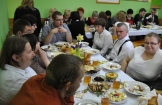 Śniadanie Wielkanocne w Warsztacie Terapii  Zajęciowej