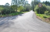  DROGA W MIEJSCOWOŚCI BRZOZOWA PO ODBUDOWIE JAK NOWA