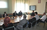 Wiosenny przegląd wałów przeciwpowodziowych rzeki Wisły