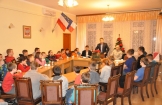 Spotkanie Burmistrza Miasta i Gminy Połaniec z młodymi sportowcami