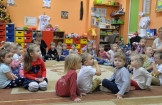 MIKOŁAJKOWA WIZYTA W PRZEDSZKOLU PRZY ULICY MADALIŃSKIEGO W POŁAŃCU