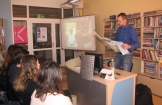Spotkanie z Leszkiem Szczasnym w Miejsko-Gminnej Bibliotece Publicznej w Połańcu