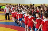 Międzynarodowe zmagania zapaśników na matach w Bodzentynie
